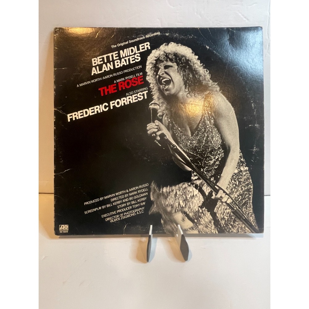 Bette Midler The Rose Original Soundtrack Vinyl LP Atlantic SD 16010 1979